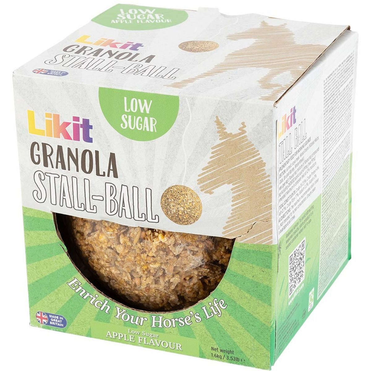 Likit Stall Ball Granola Low Sugar Apfel