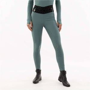 ANKY Reitleggings Vibrance XR242104 Full Grip Silver Pine