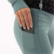 ANKY Reitleggings Vibrance XR242104 Full Grip Silver Pine