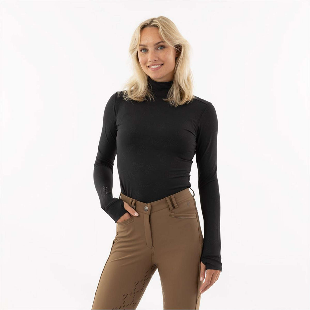 ANKY Shirt ATC242301 Lange Ärmel Schwarz