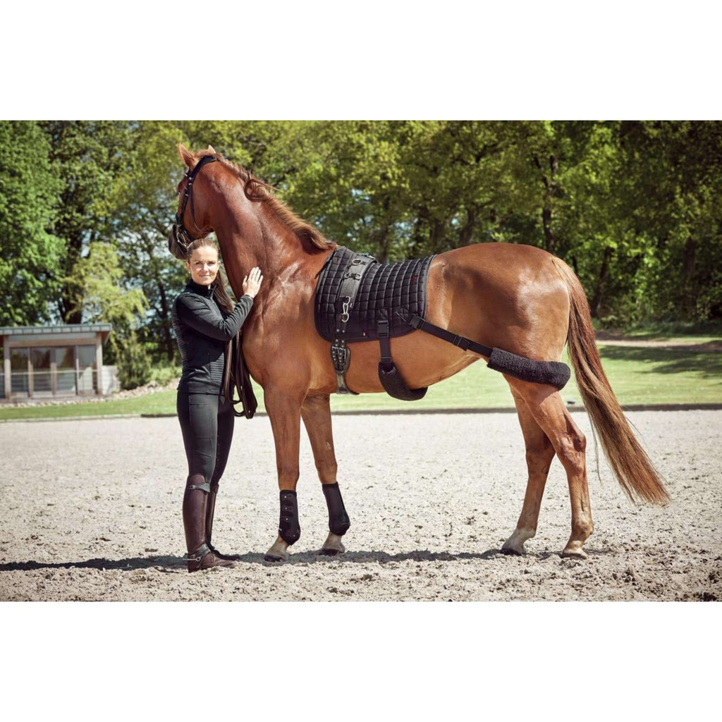 Catago Schabracke FIR-Tech mit Gummizug Dressur Schwarz