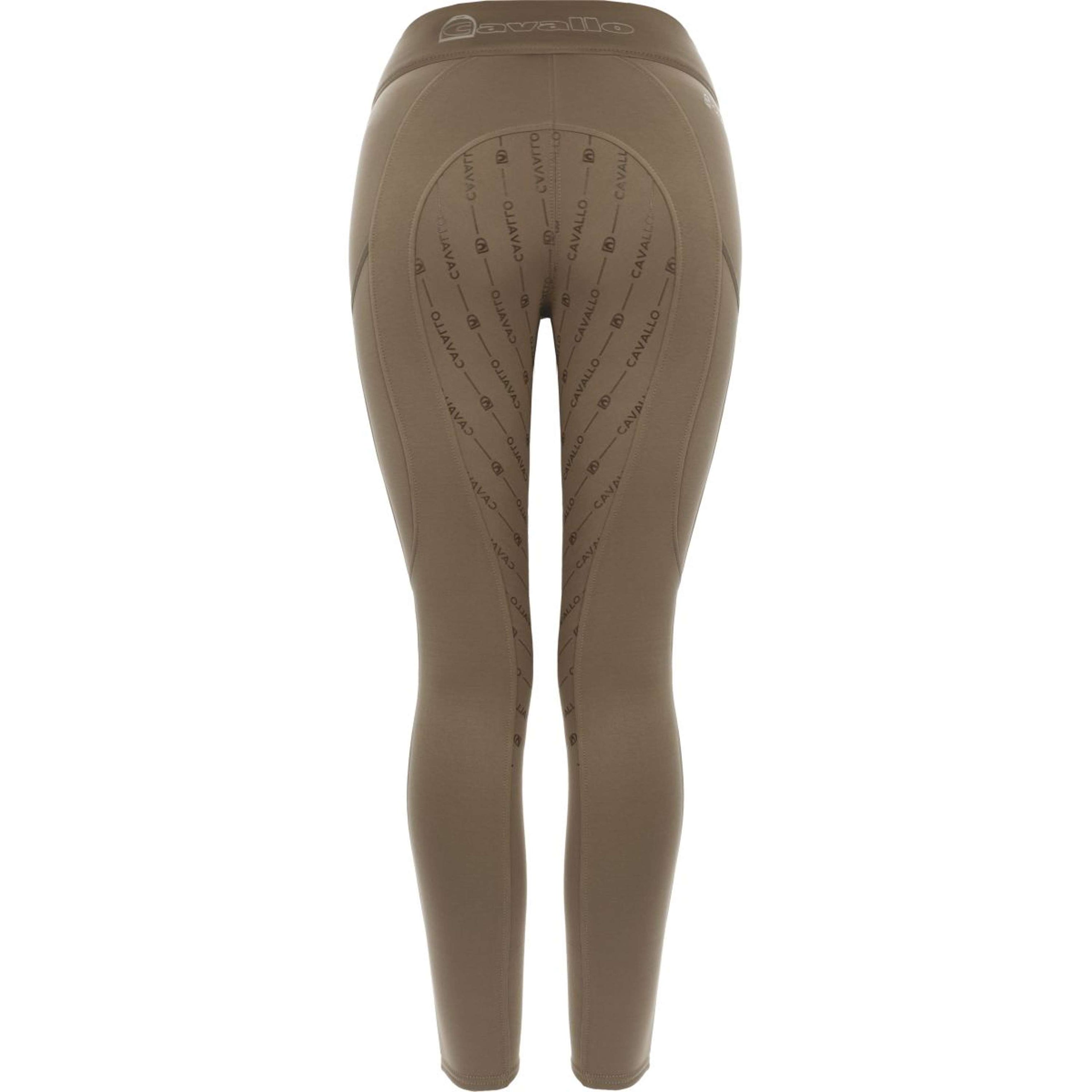 Cavallo Reitleggings CavalLiz Grip RL Dark Taupe