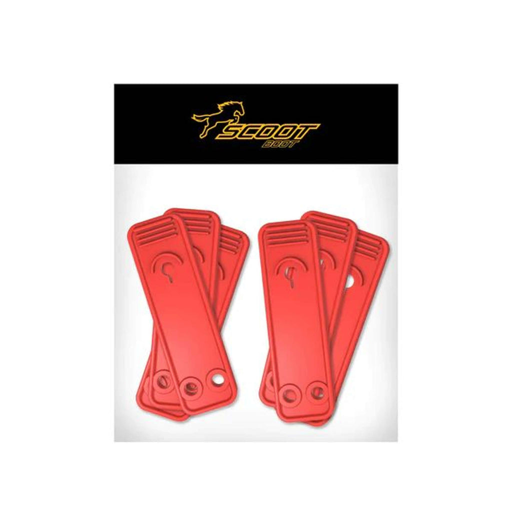 Scoot Boot Front Strap Hibiscus