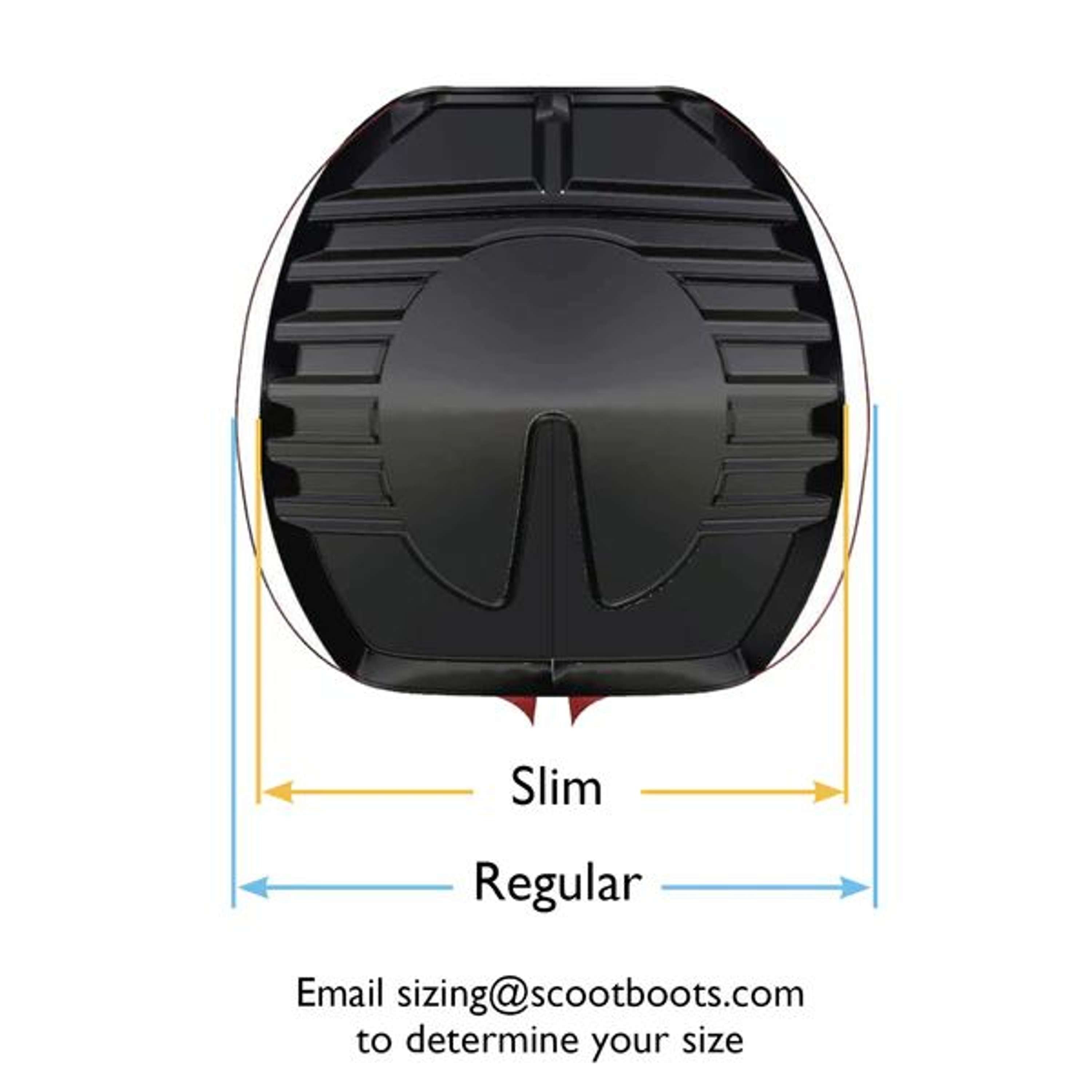 Scoot Boot Hufschuh Slim Single Schwarz