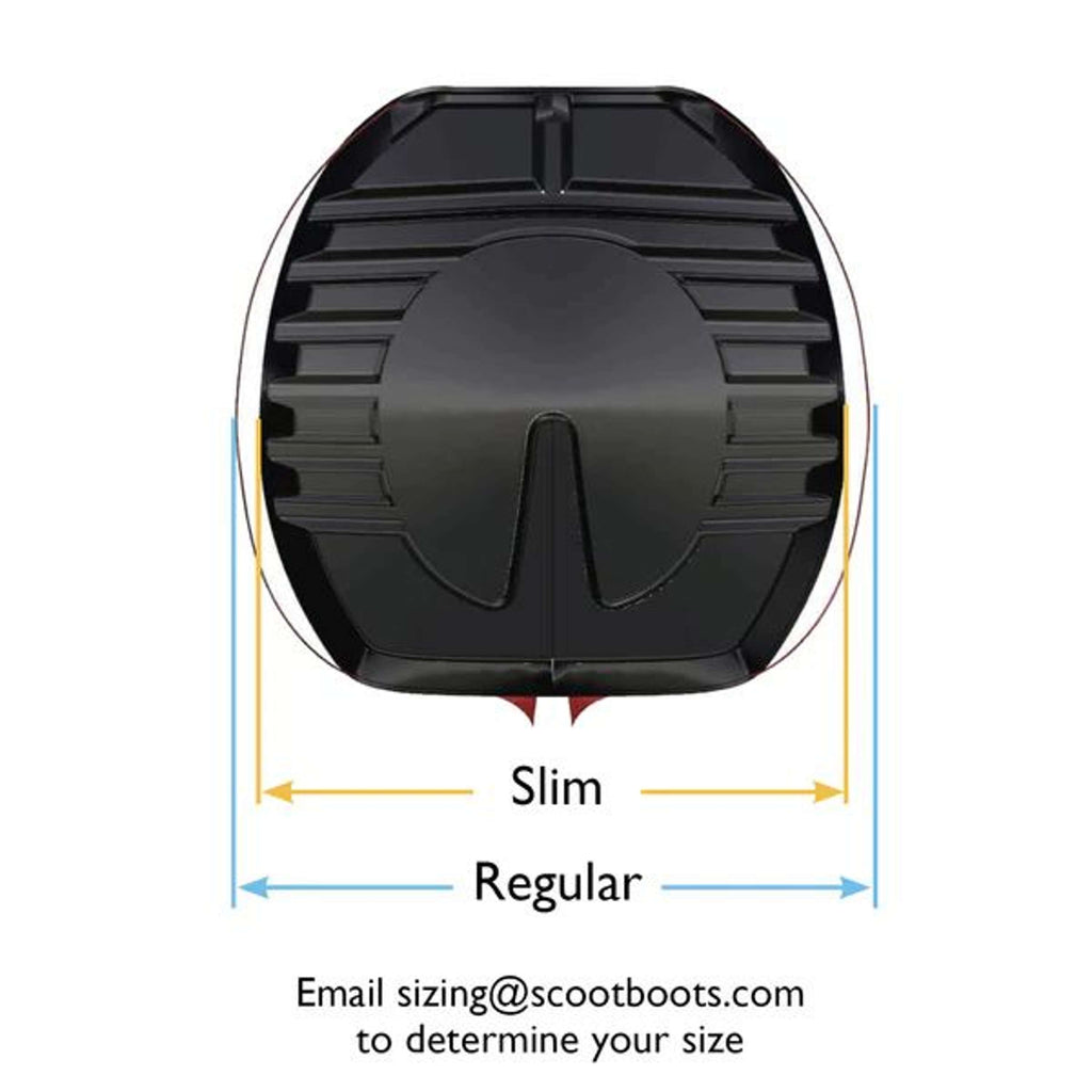 Scoot Boot Hufschuh Slim Single Schwarz