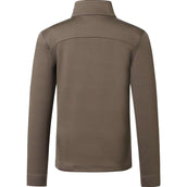 Covalliero Longsleeve AW24 Active Kinder Kaffee