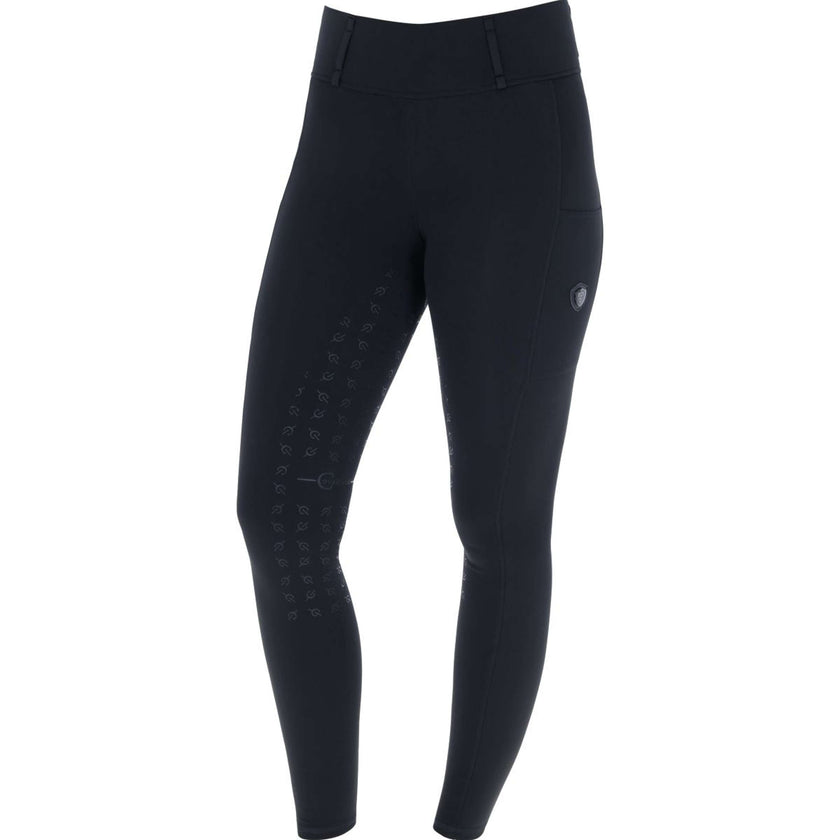 Covalliero Reitleggings AW24 Full Grip Schwarz