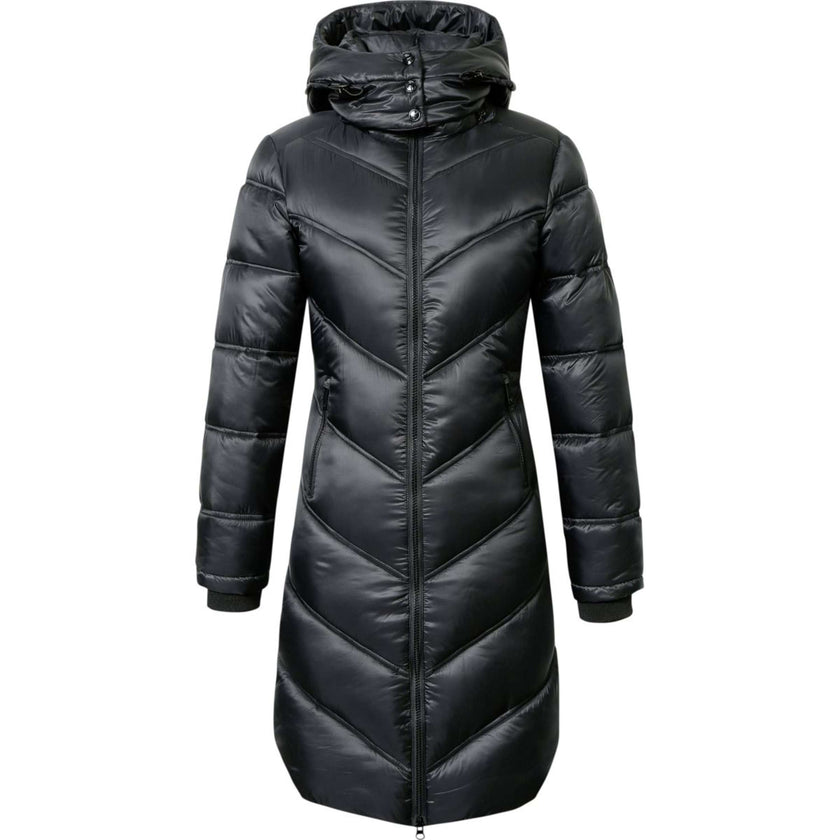 Covalliero Jacke AW24 Lang Schwarz