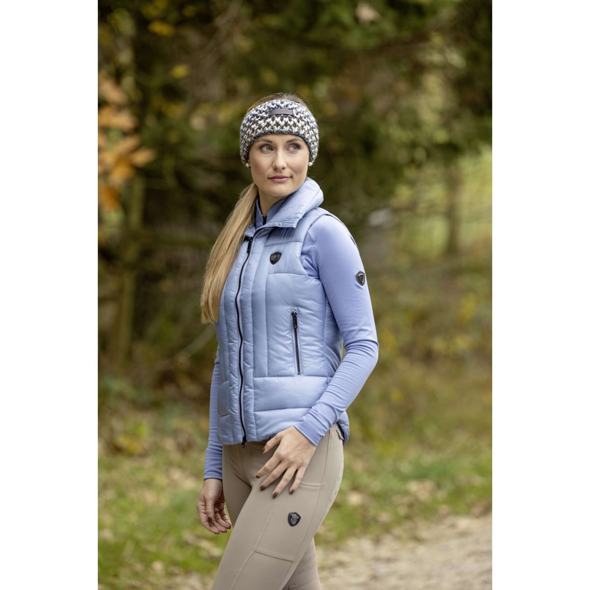 Covalliero Weste AW24 Padded Winter Sky