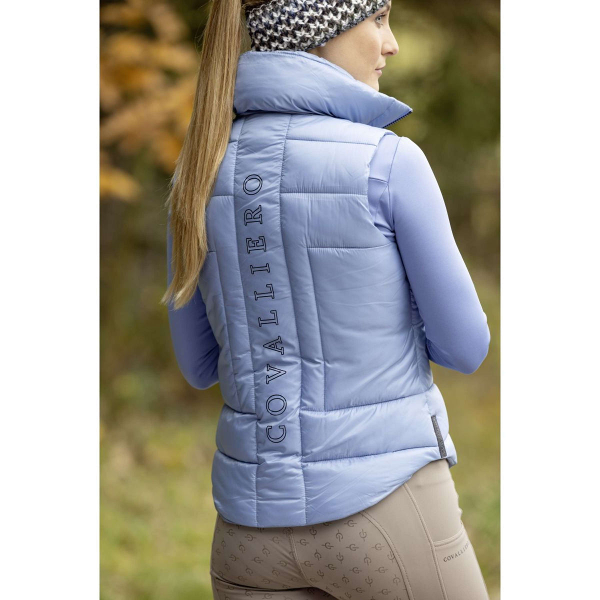 Covalliero Weste AW24 Padded Winter Sky