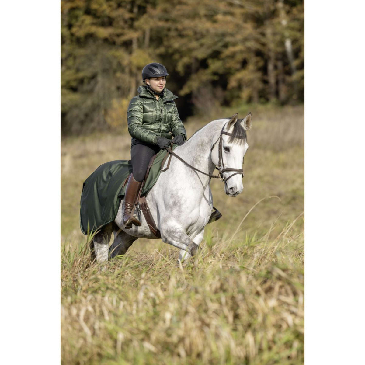 Covalliero Ausreitdecke AW24 Opal Green