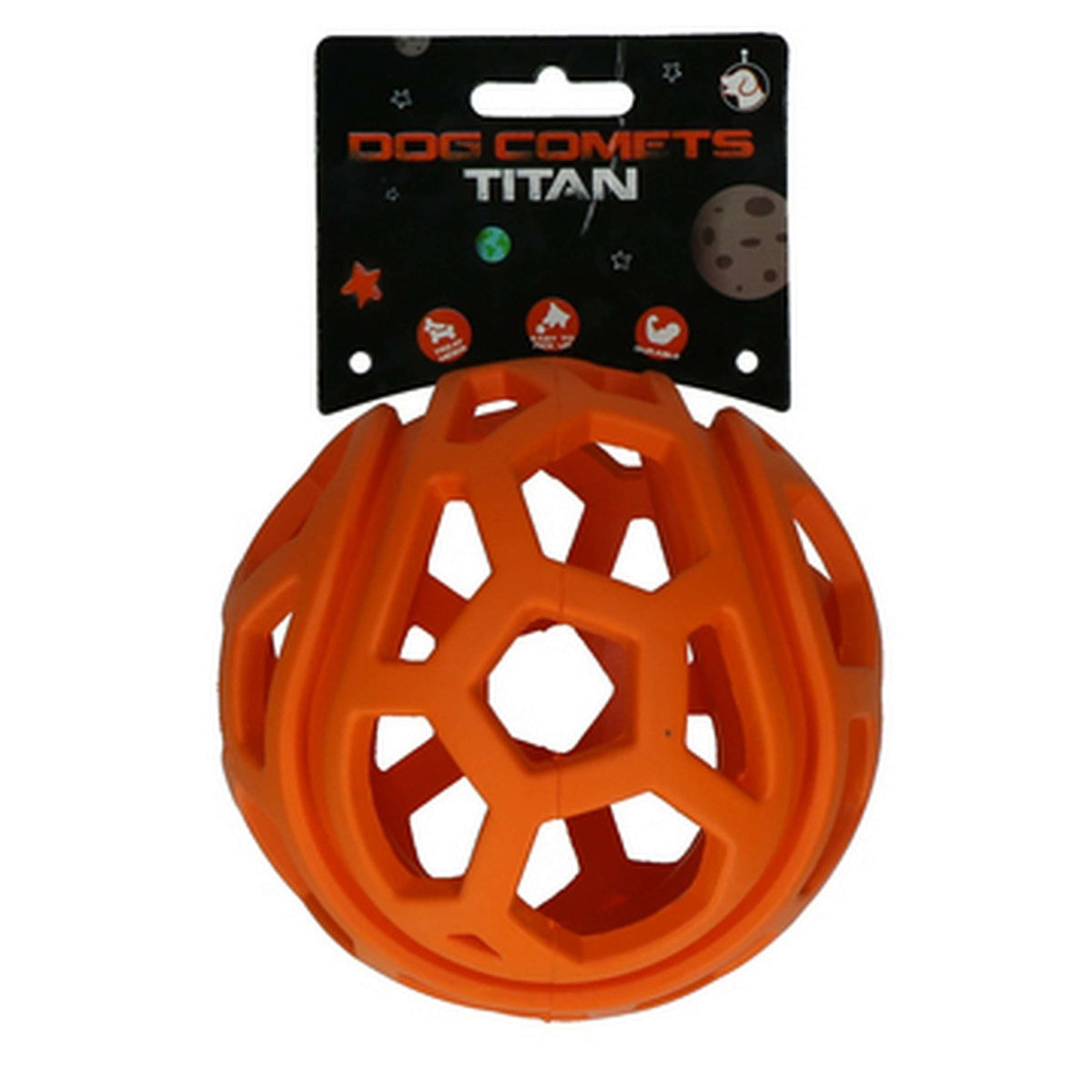 Dog Comets Titan Orange