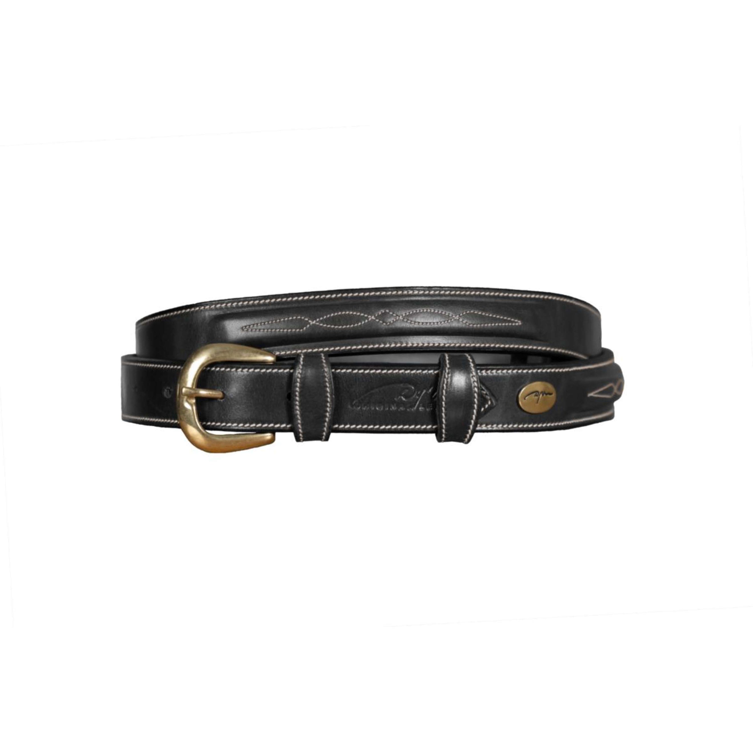 Dyon Gürtel Fancy Leder Schwarz Dyon Gürtel Fancy Leder Schwarz