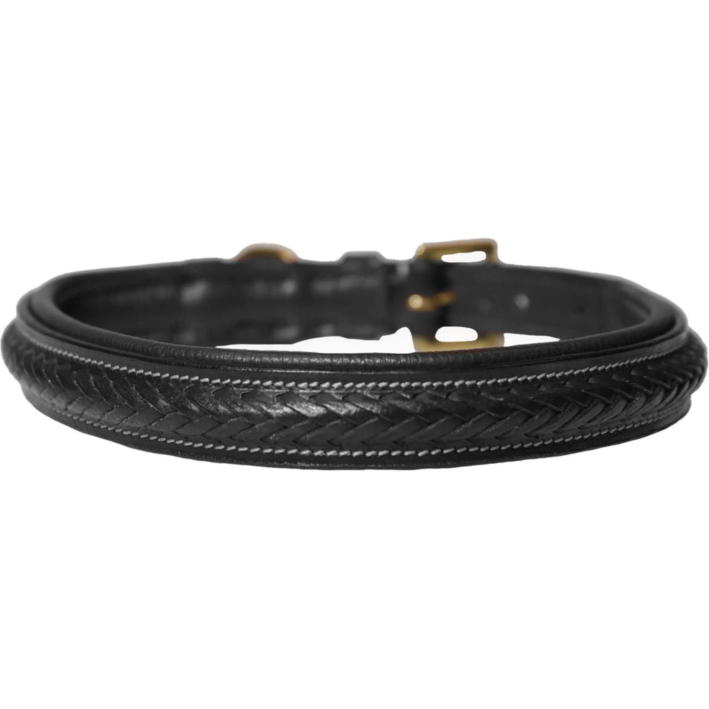Dyon Halsband Geflochten Schwarz