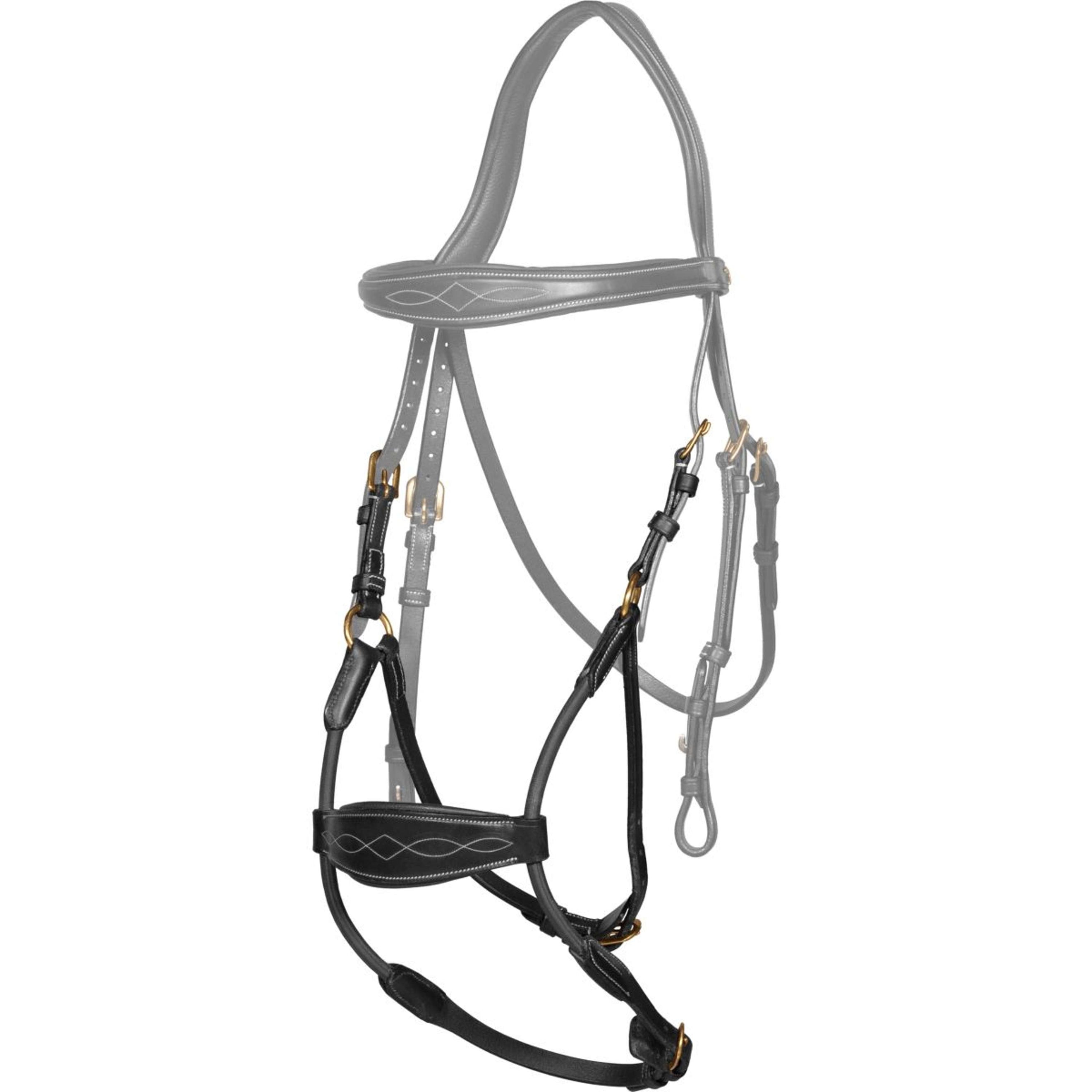 Dyon Reithalfter Hybrid Elastisch Schwarz Dyon Reithalfter Hybrid Elastisch Schwarz