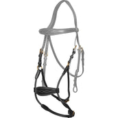 Dyon Reithalfter Hybrid Elastisch Schwarz