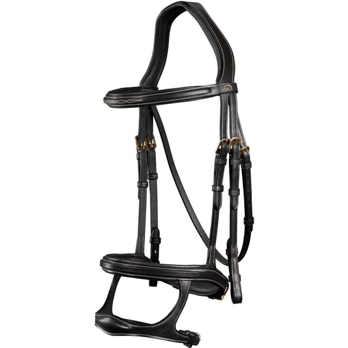 Dyon Zaum Doppelter Nasenriemen Schwarz