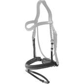 Dyon Reithalfter Flash Pull-Back Geflochten Schwarz