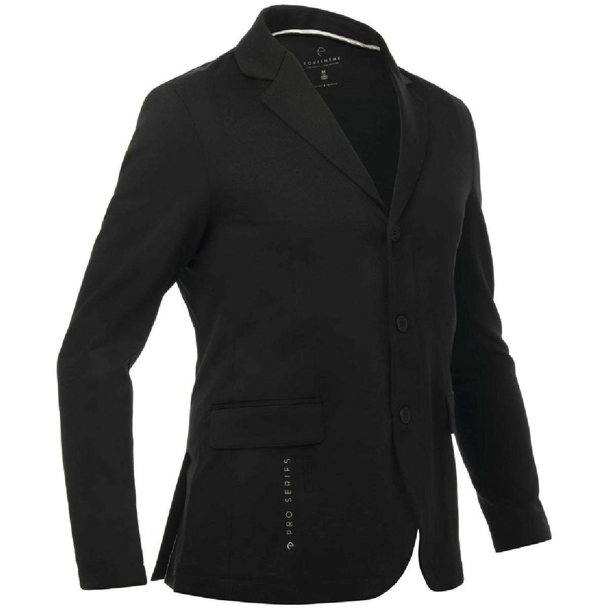 EQUITHÈME Turnierjacket Pro Series Comptair Herren Schwarz