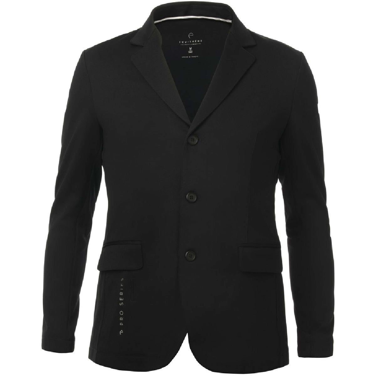 EQUITHÈME Turnierjacket Pro Series Comptair Herren Schwarz