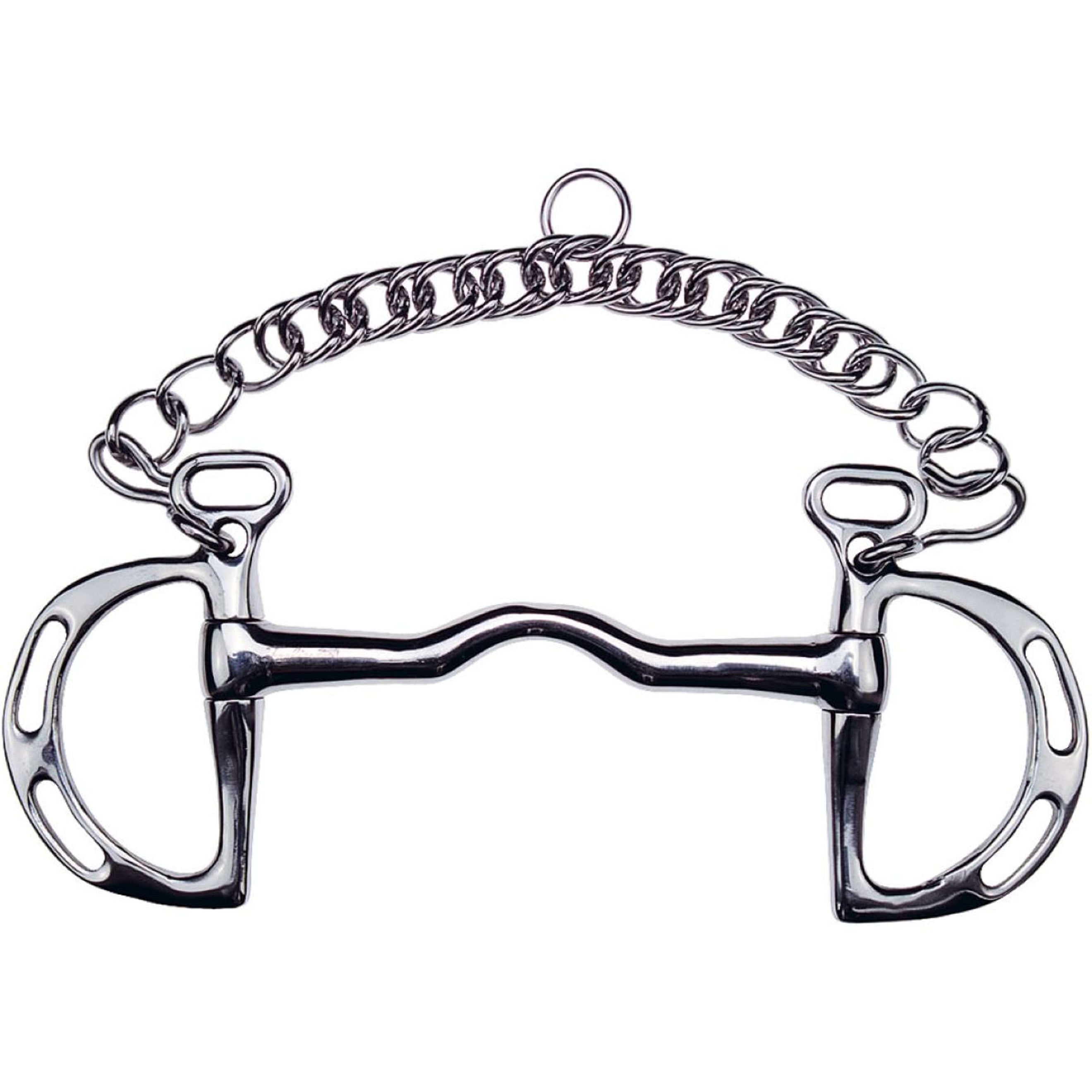 Feeling Gebiss SpringKandare Ugebrochen Spanisch Ring 65mm