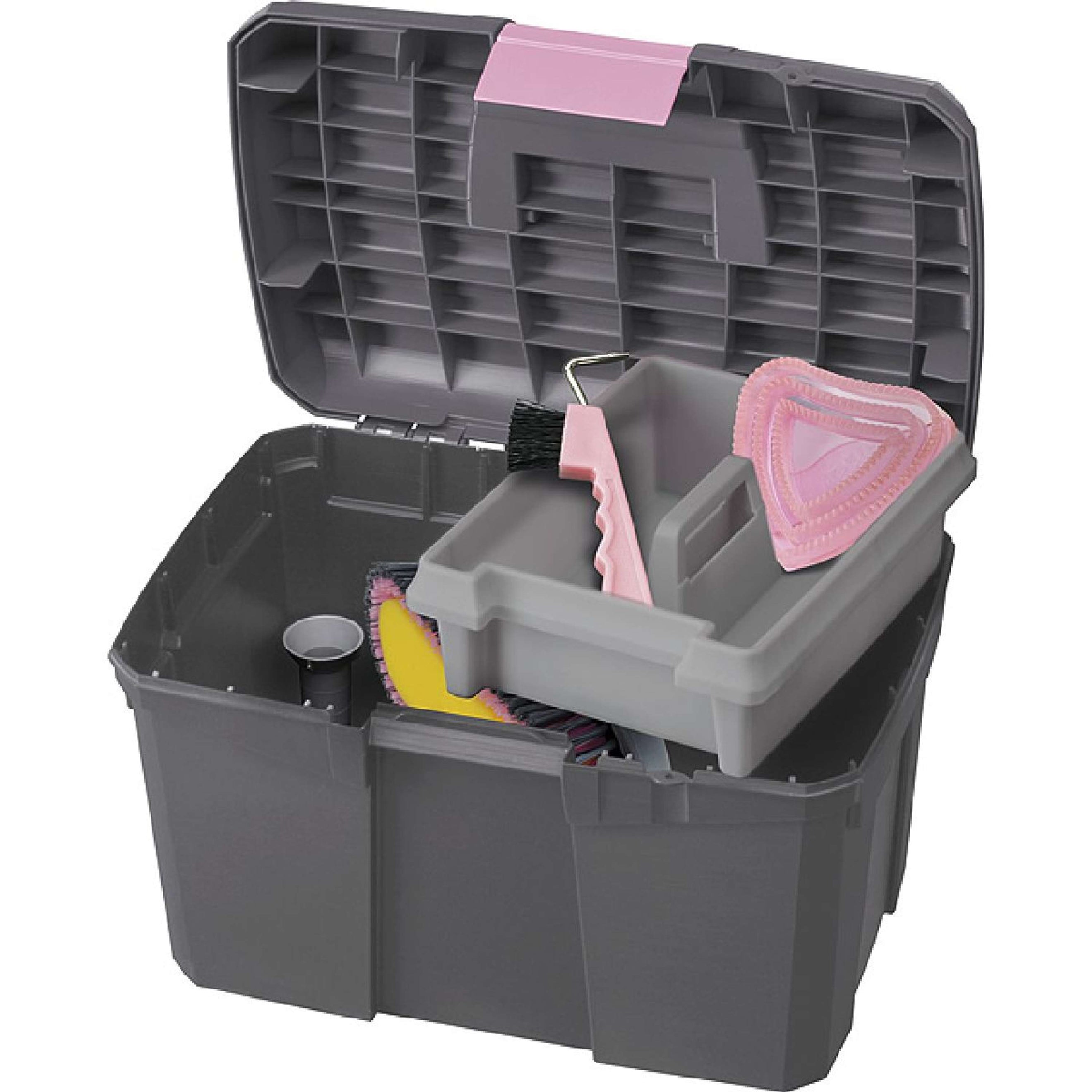 Hippotonic Putzkoffer Grau/rosa Hippotonic Putzkoffer Grau/rosa