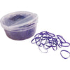 Hippotonic Einflechtgummis Silikon Violett