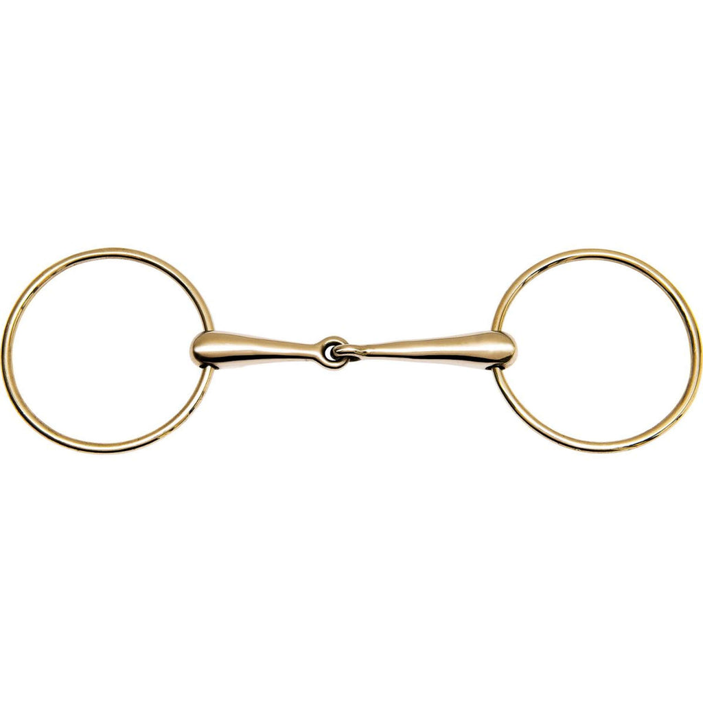 Feeling Trens Gebiss mit Großen Ringen 18mm Gold