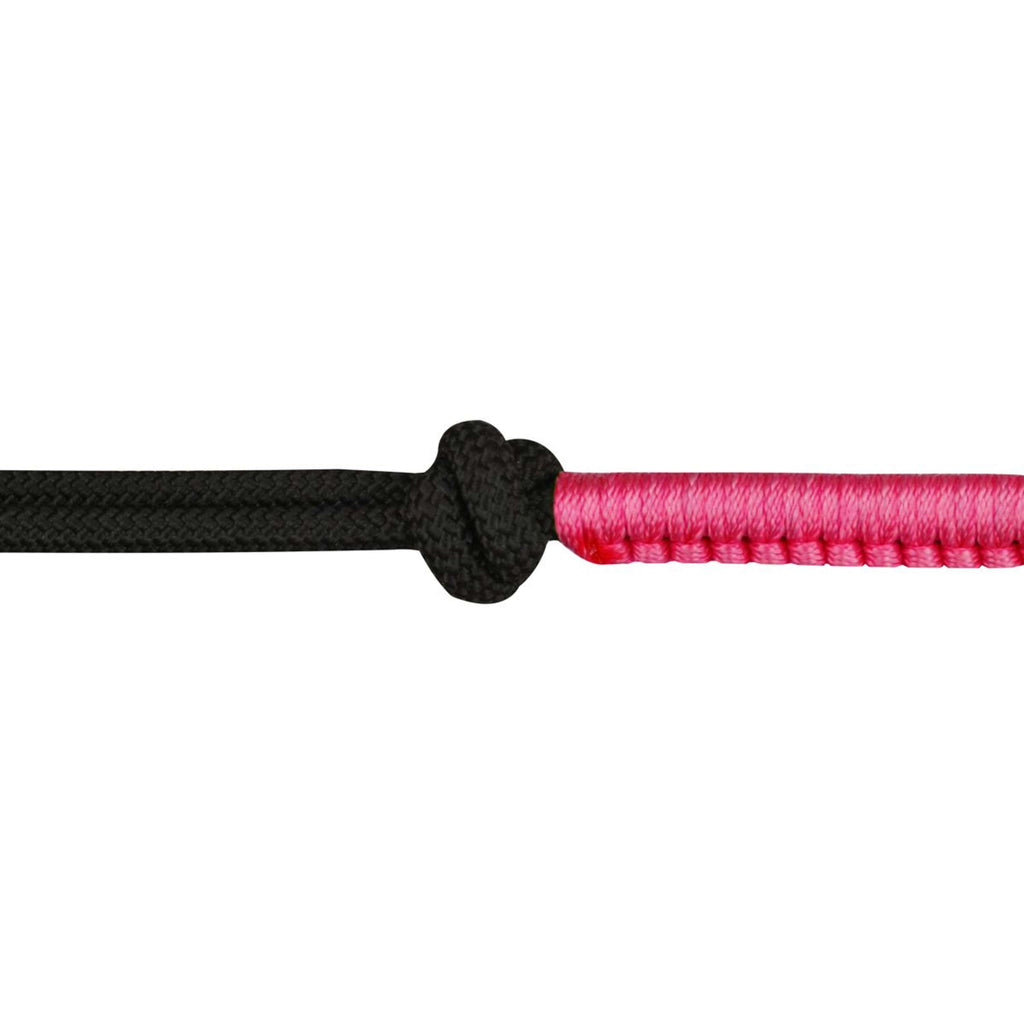 Norton Knotenhalfterset Fun Colour Ethologisch Schwarz/Fuchsie