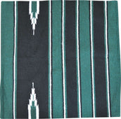 Randol's Navajo Show Blanket Grün/Schwarz/Weiß