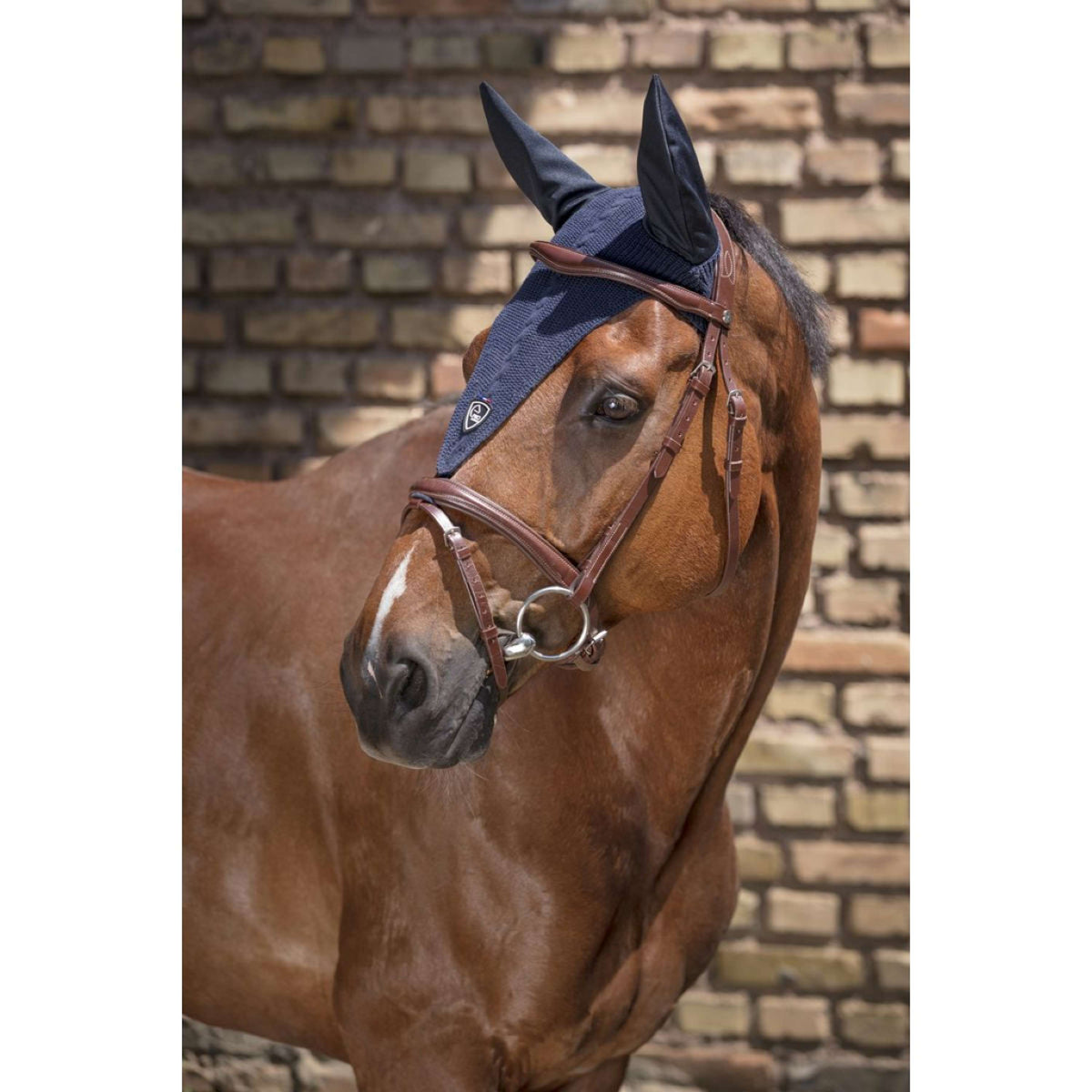 EQUITHÈME Fliegenhaube Pro Series Sport Lang Navy