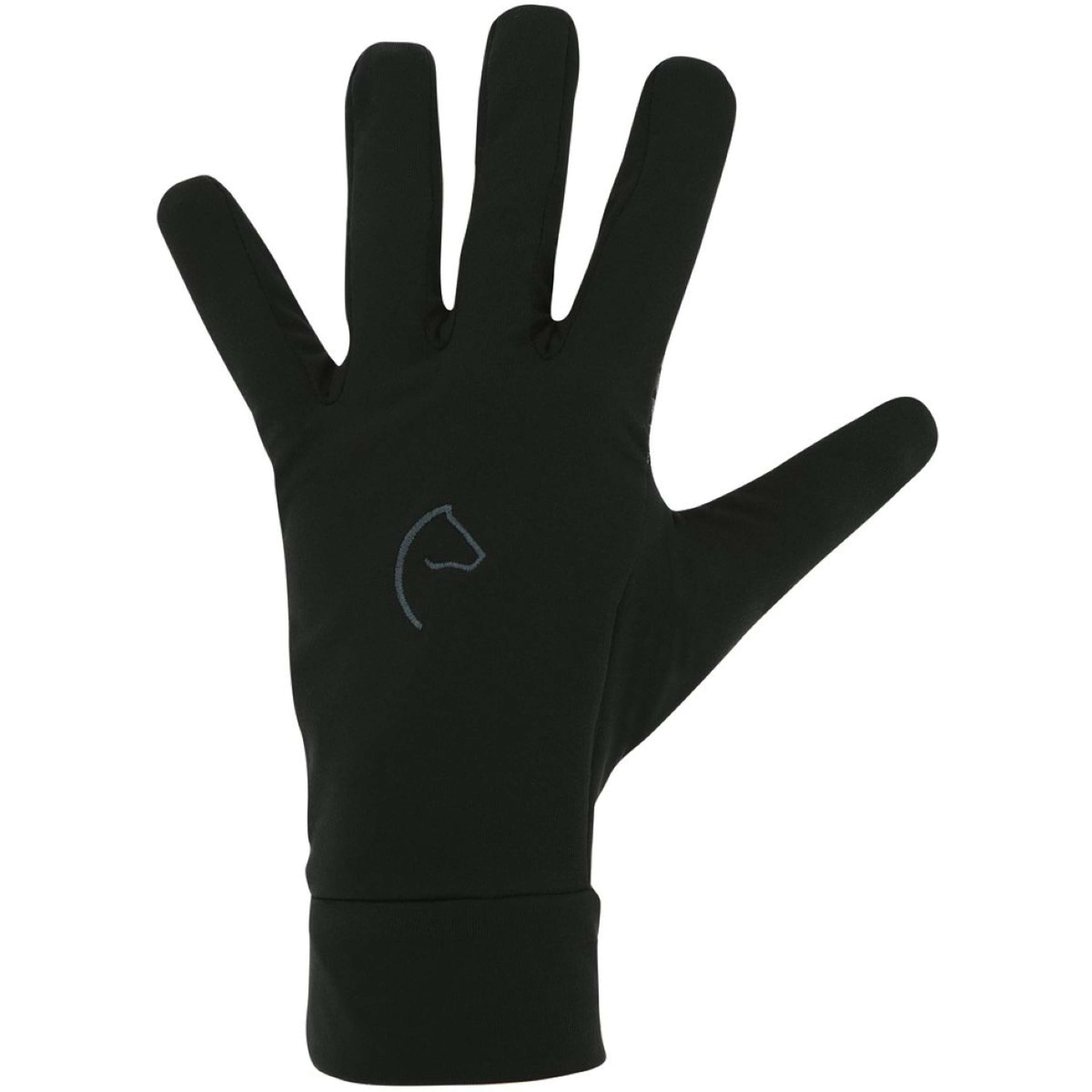 EQUITHÈME Handschuhe Fin Digital Schwarz