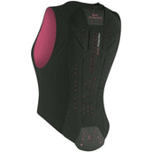 Komperdell Rückenprotector Flexfit Lady Schwarz/Koralle