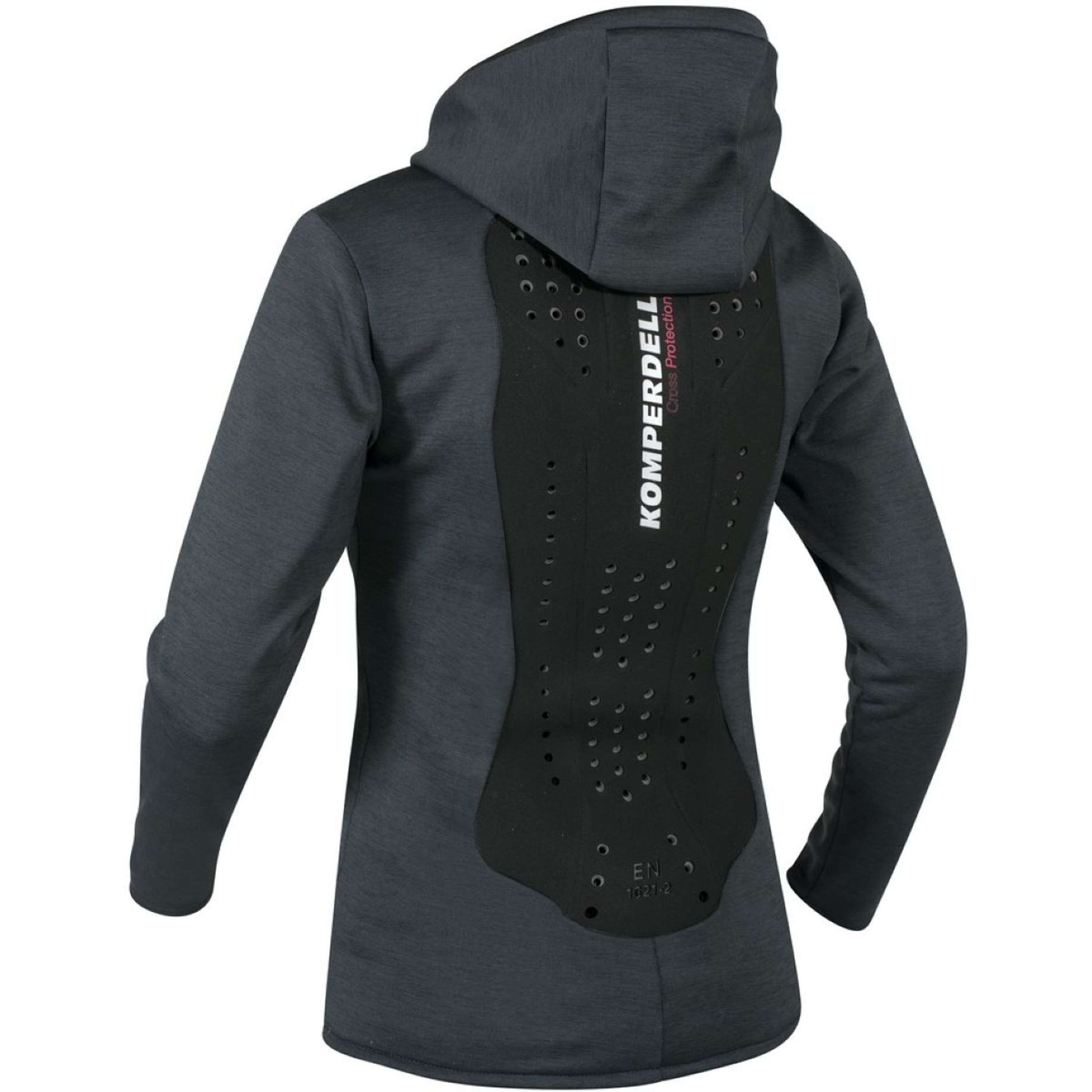 Komperdell Rückenprotector/Jacke Schwarz/Grau