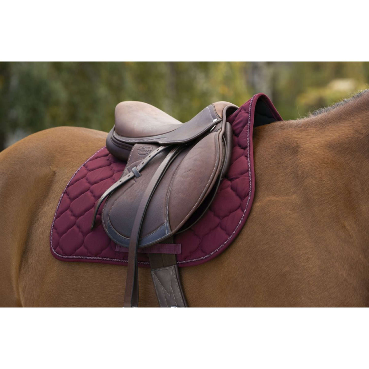 Riding World Schabracke Rope Bordeaux