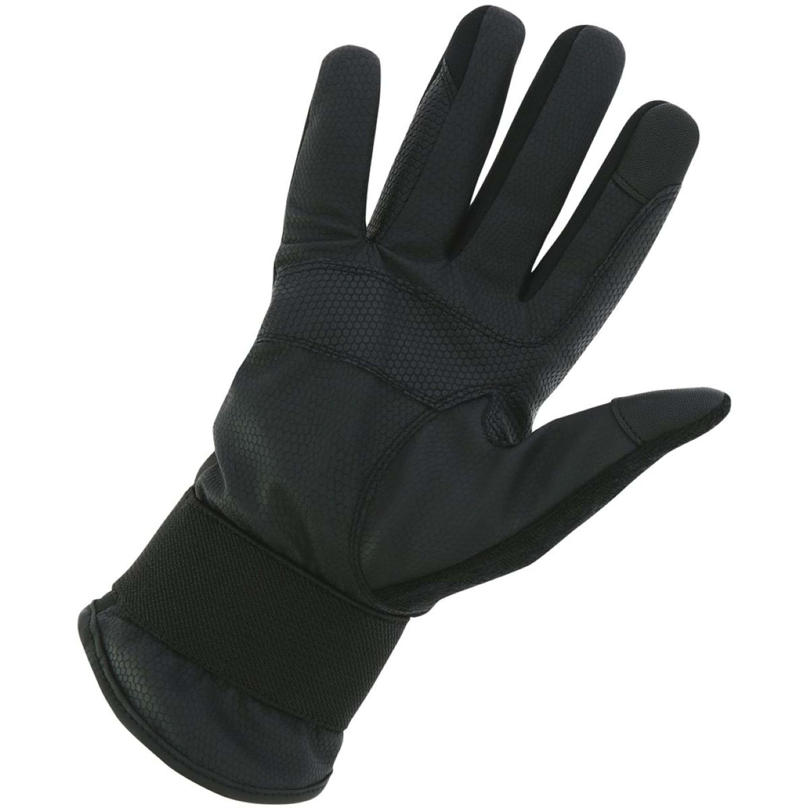 EQUITHÈME Handschuhe Pro Series Vertical Winter Schwarz