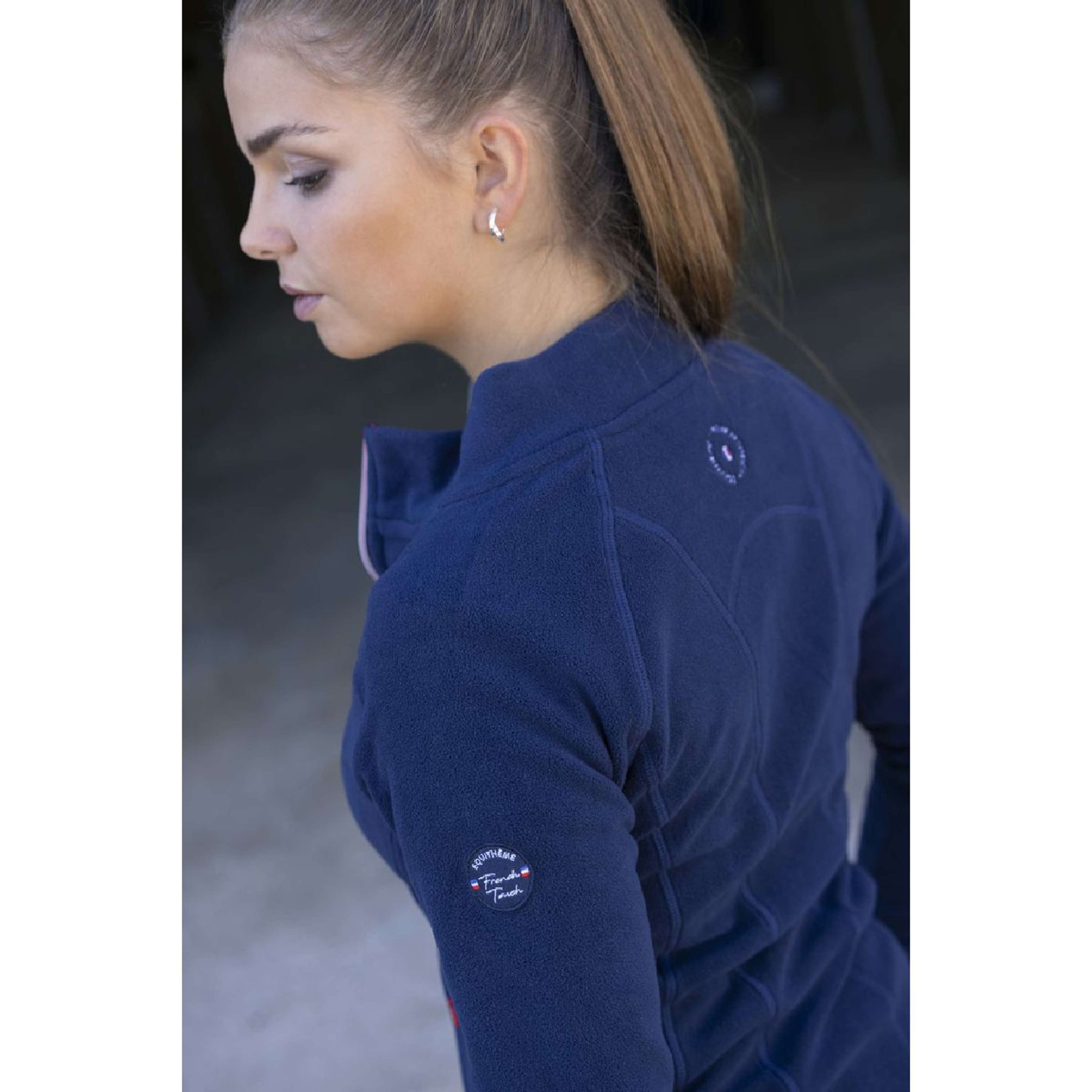 EQUITHÈME Fleecejacke Lena Navy EQUITHÈME Fleecejacke Lena Navy