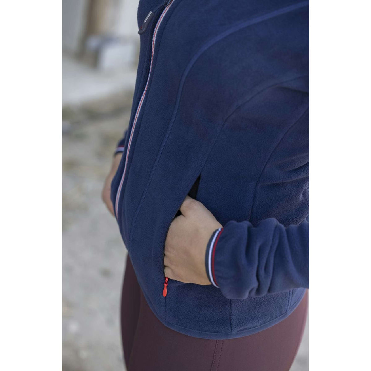 EQUITHÈME Fleecejacke Lena Navy