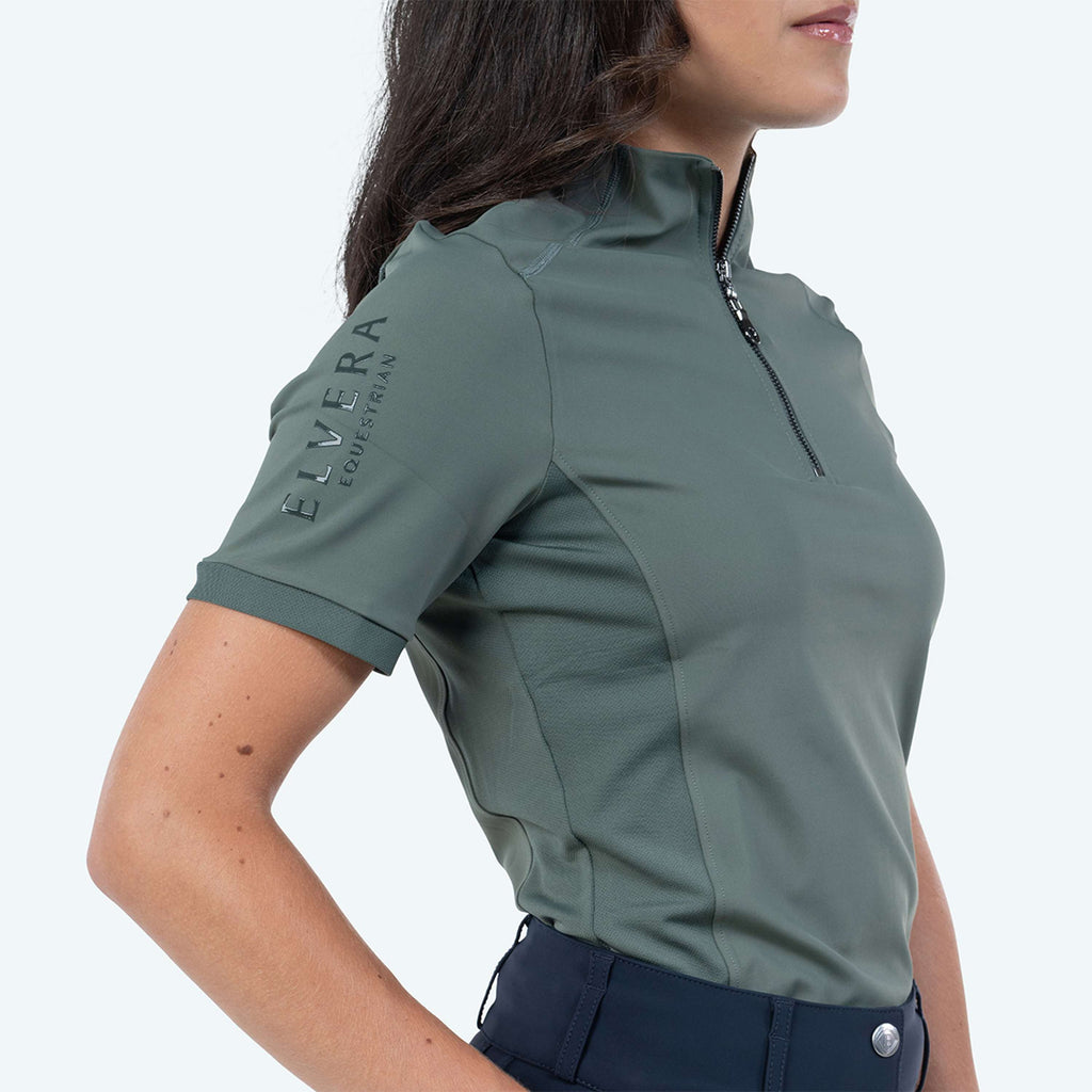 Elvera Equestrian Trainingsshirt EEVexa Kurze Ärmel Oregano