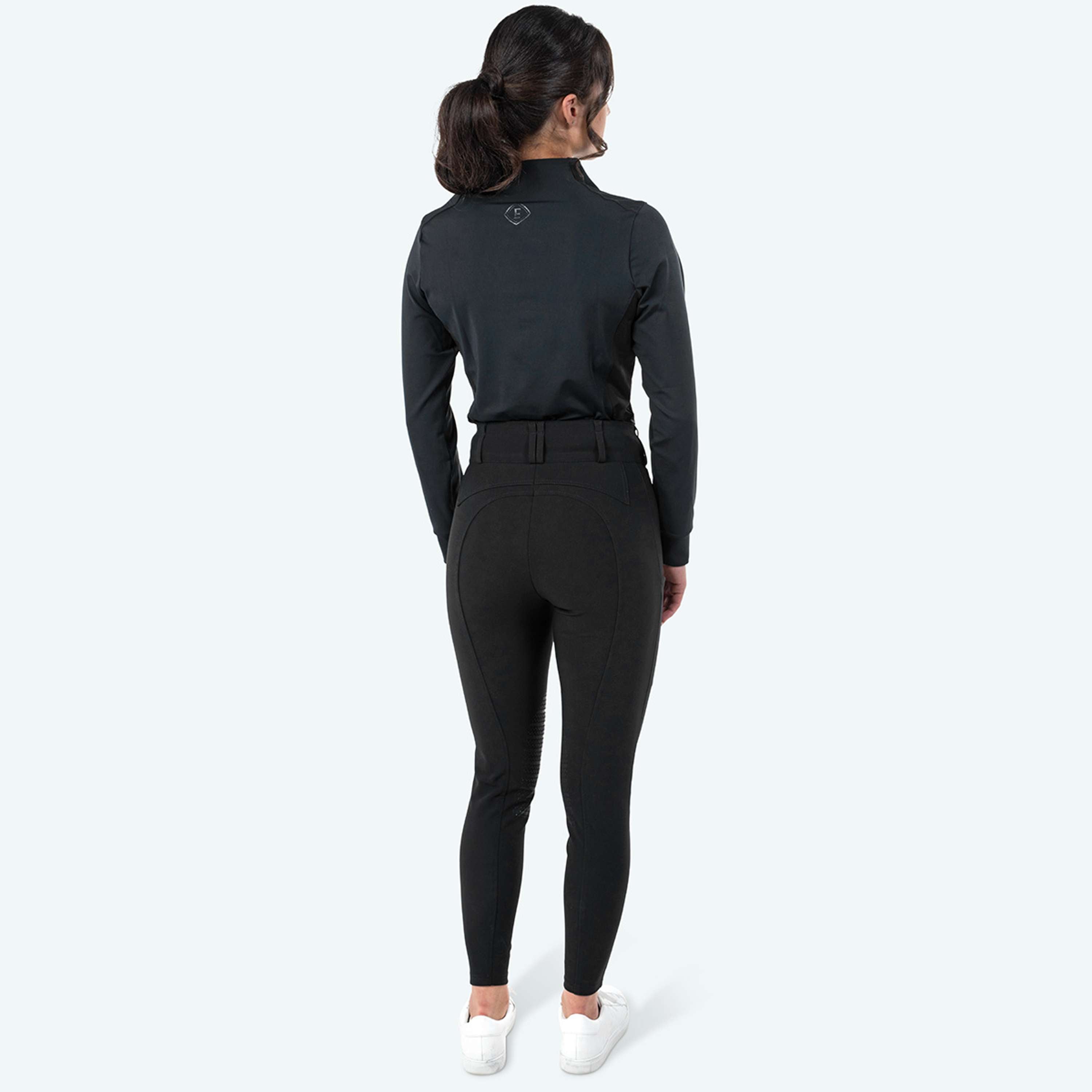 Elvera Equestrian Trainingsshirt EEMexa Lange Ärmel Schwarz