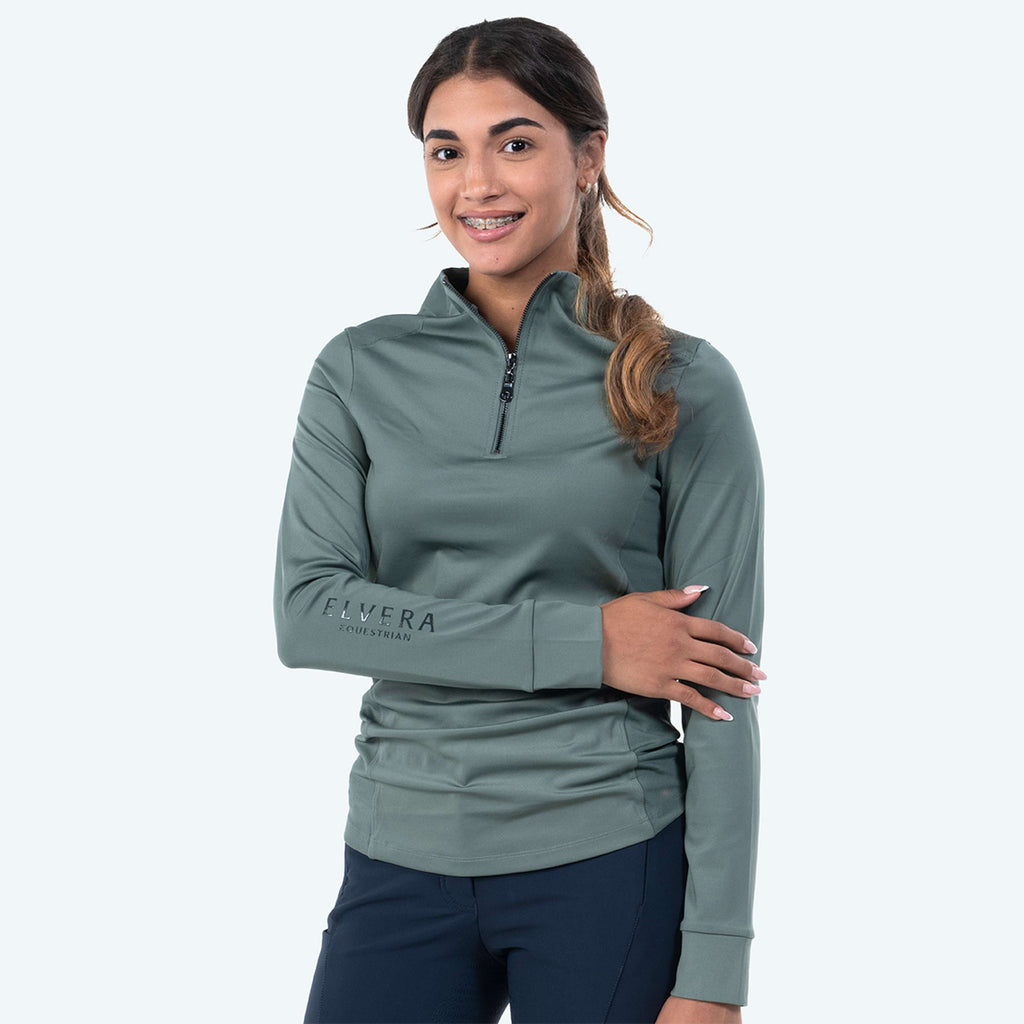 Elvera Equestrian Trainingsshirt EEMexa Lange Ärmel Oregano