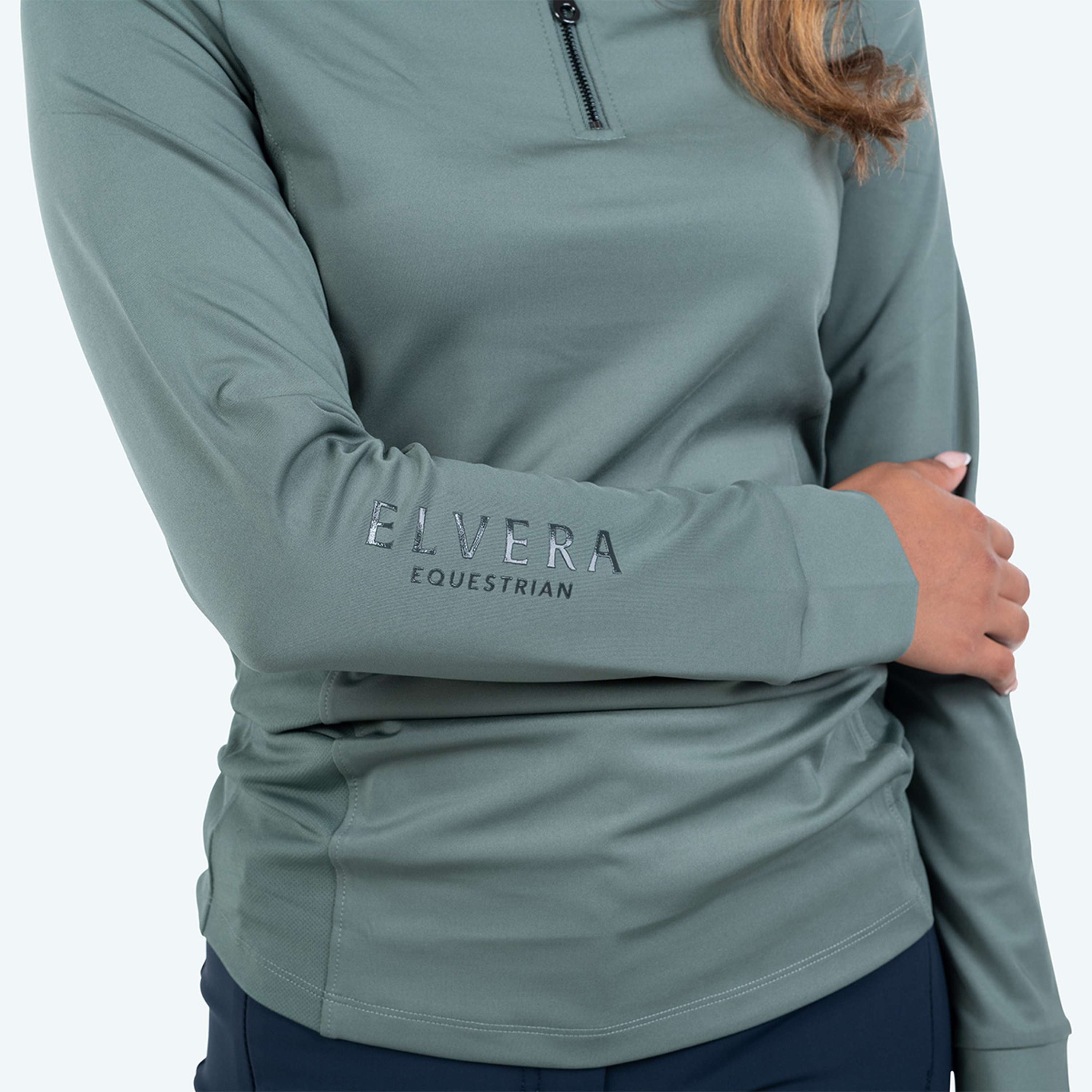 Elvera Equestrian Trainingsshirt EEMexa Lange Ärmel Oregano
