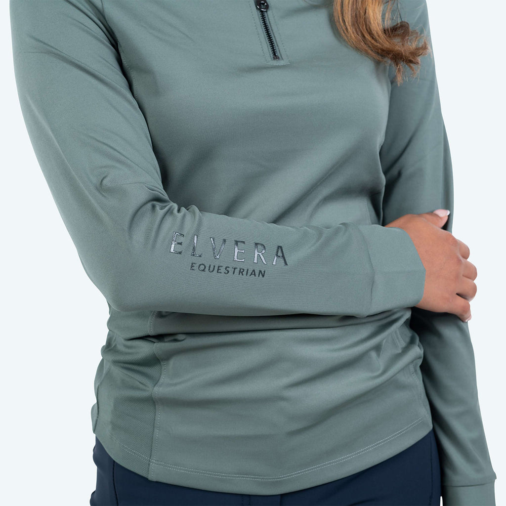 Elvera Equestrian Trainingsshirt EEMexa Lange Ärmel Oregano