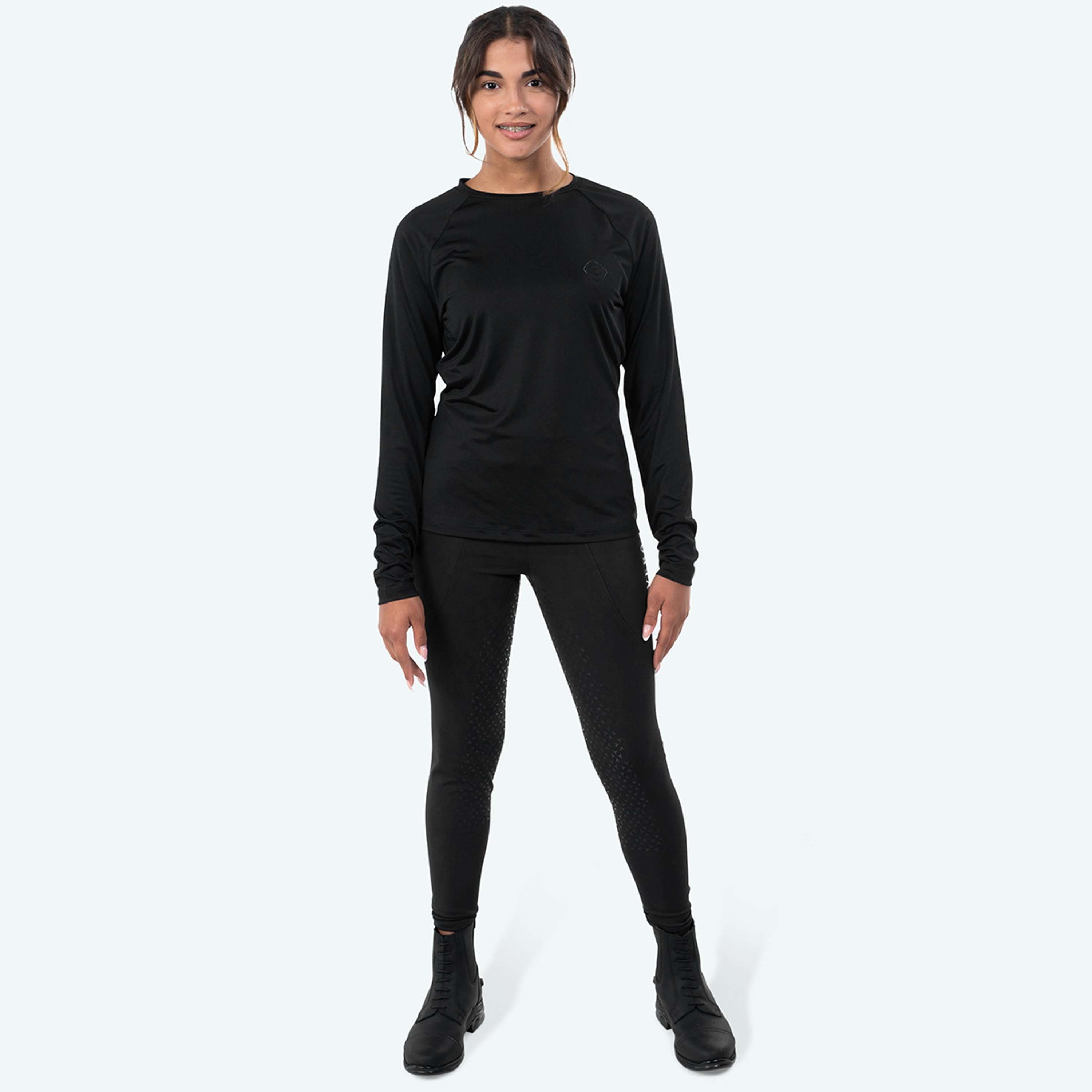 Elvera Equestrian Performance-Shirt EELunara Schwarz