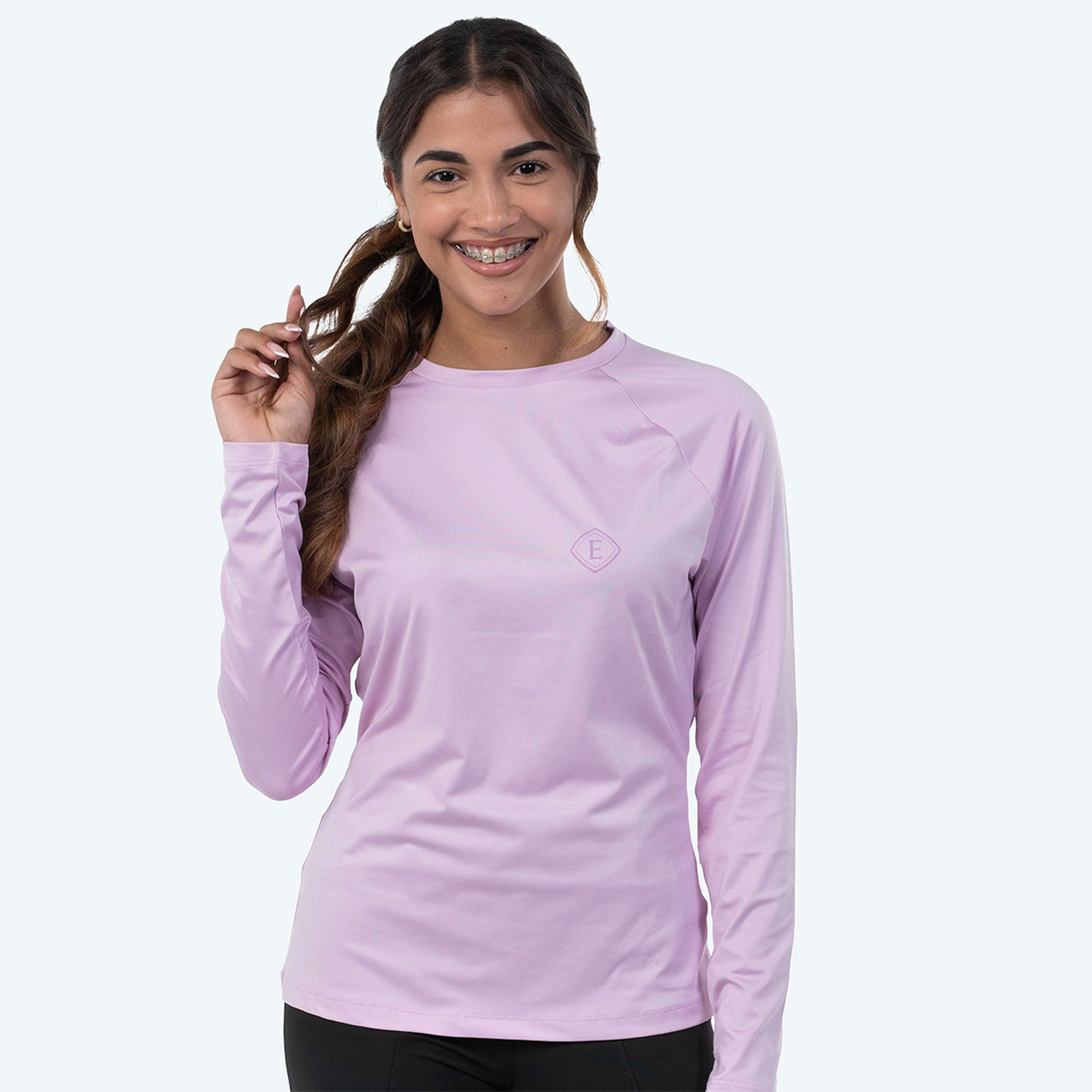Elvera Equestrian Performance-Shirt EELunara Lila Purple