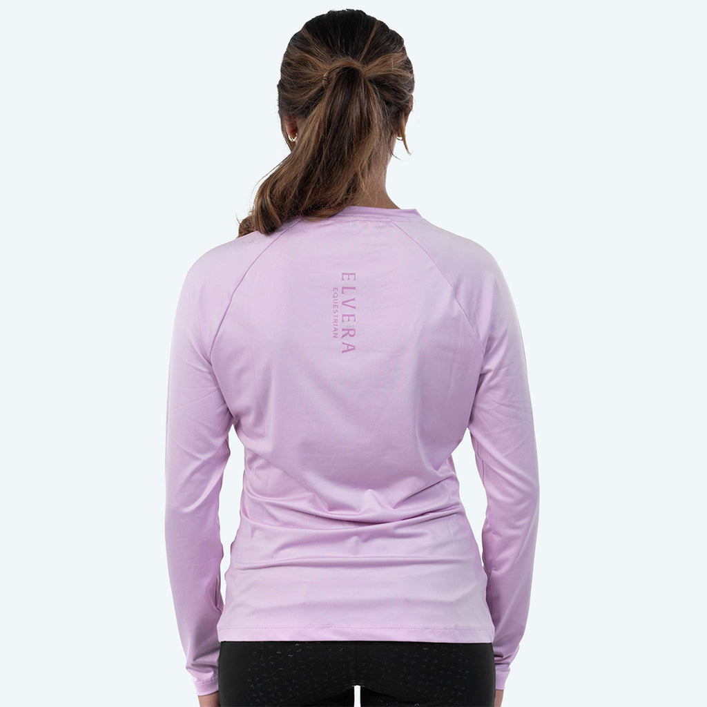 Elvera Equestrian Performance-Shirt EELunara Lila Purple
