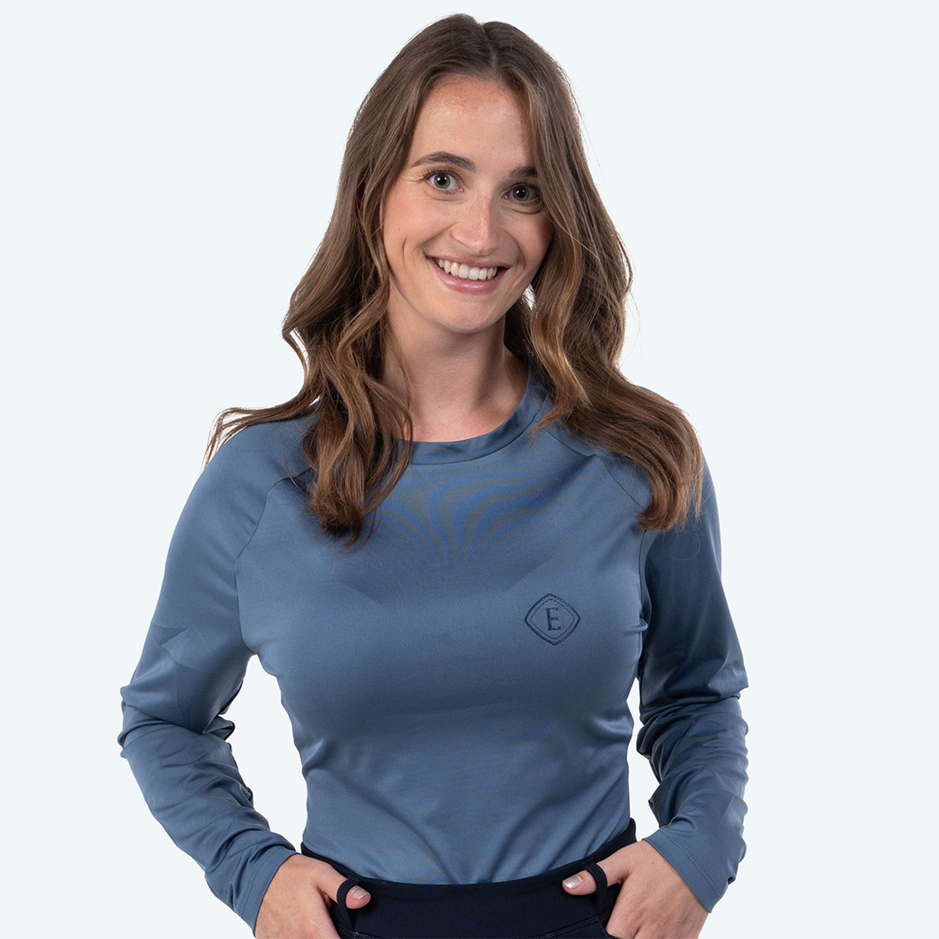 Elvera Equestrian Performance-Shirt EELunara Dove Blue