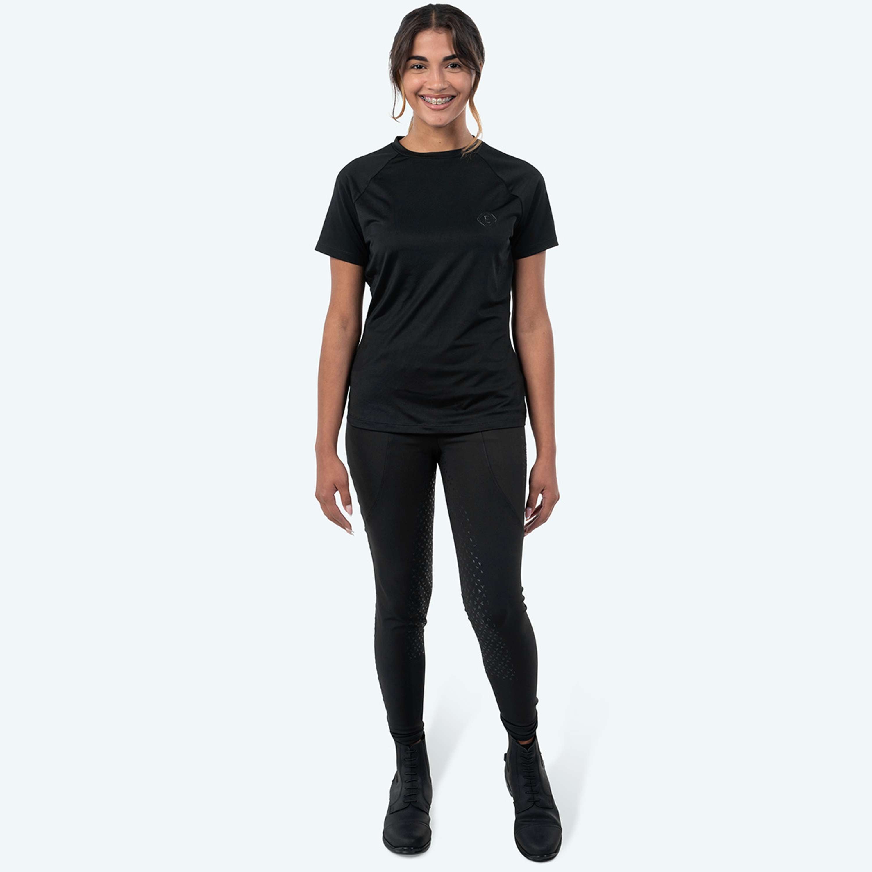 Elvera Equestrian Performance-Shirt EENova Schwarz