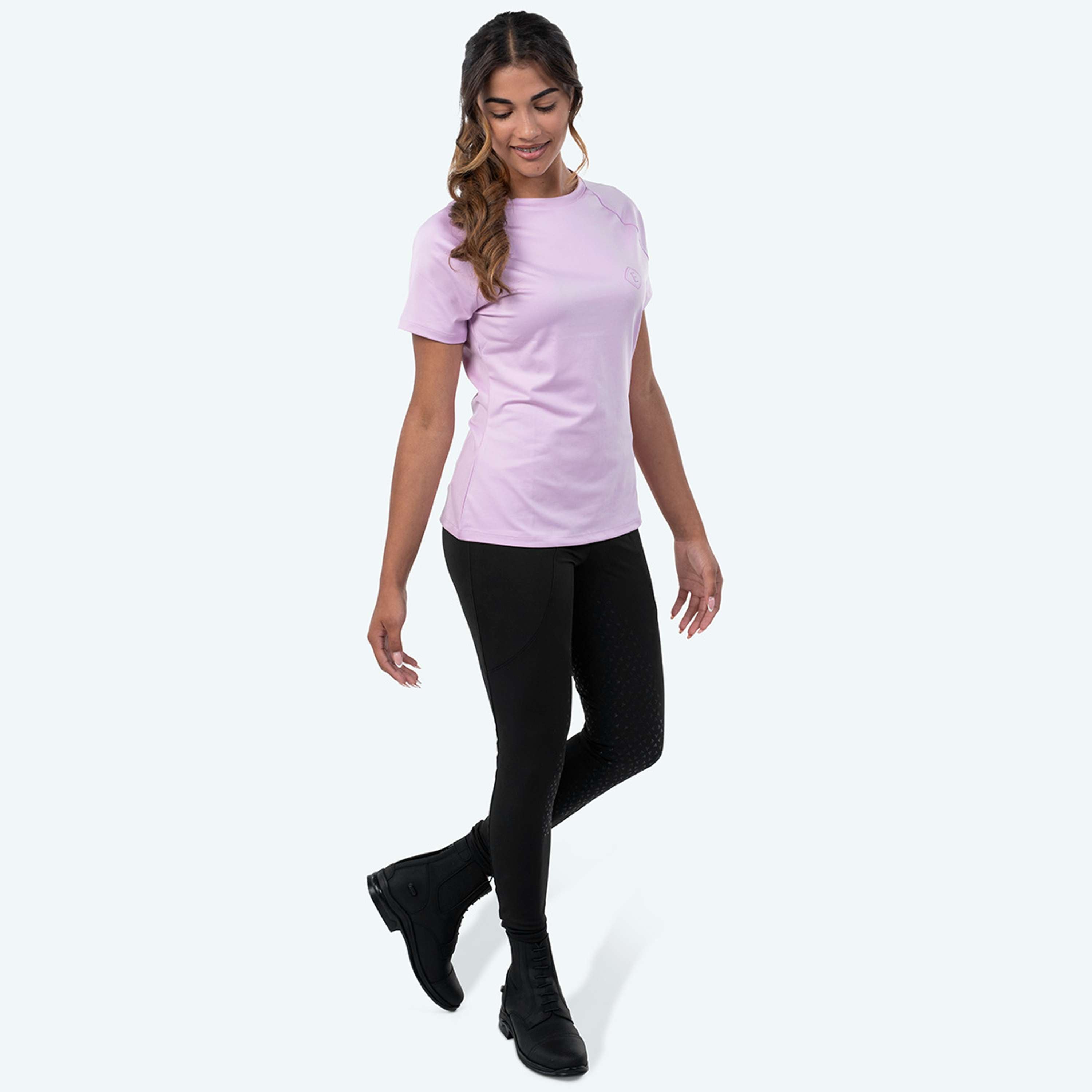Elvera Equestrian Performance-Shirt EENova Lila Purple