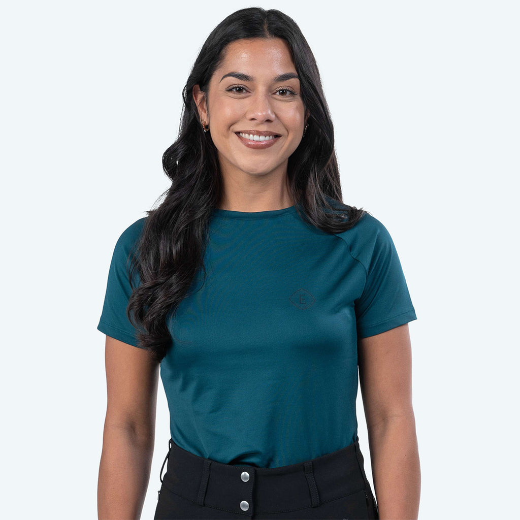 Elvera Equestrian Performance-Shirt EENova Deep Teal